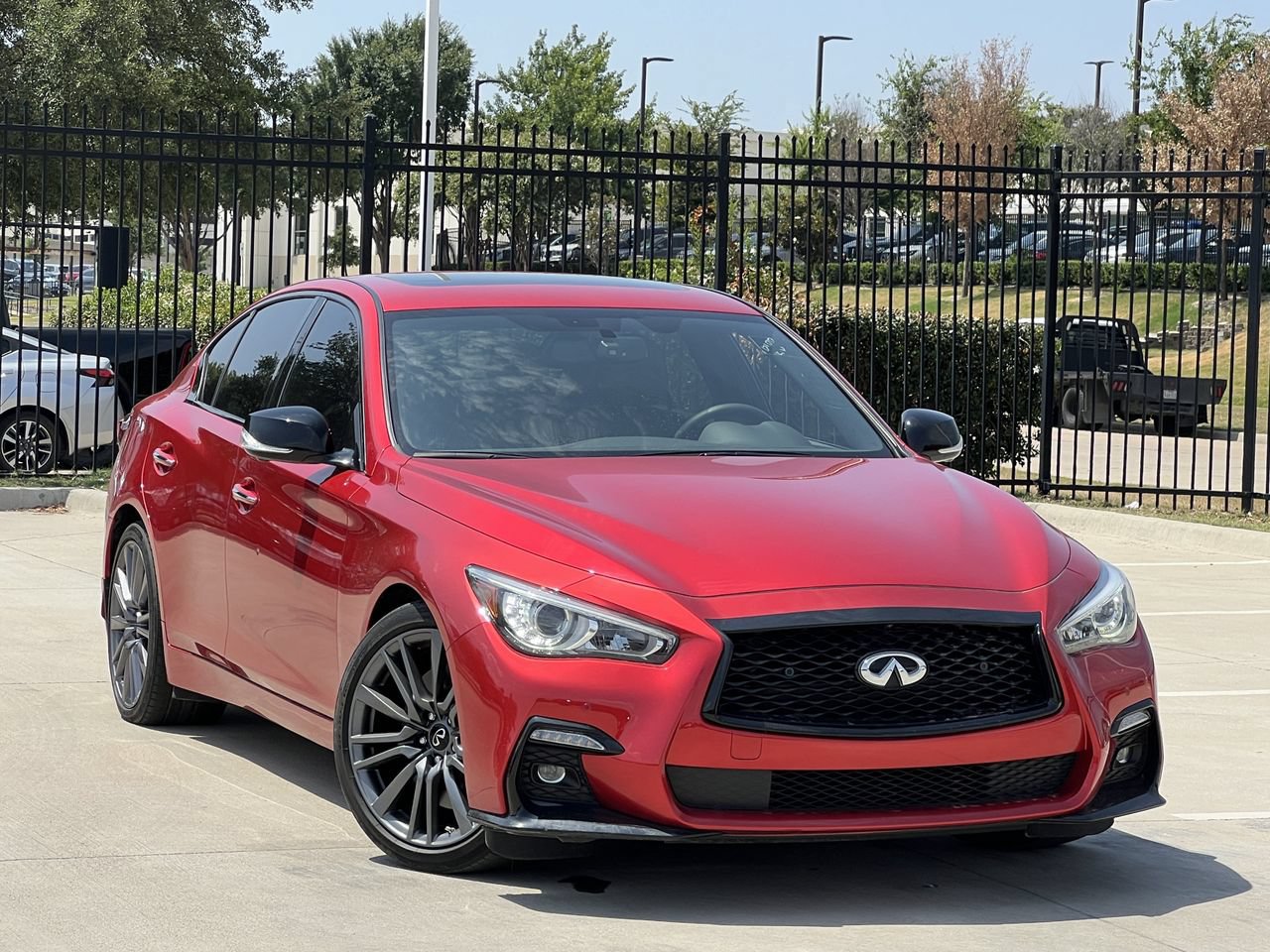 Used 2023 INFINITI Q50 Red Sport 400