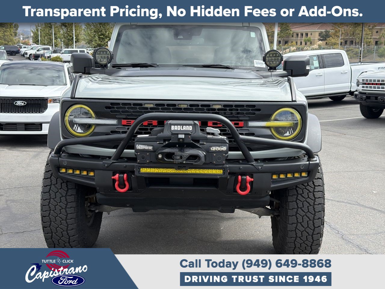 Used 2021 Ford Bronco Badlands AWD/4WD image 8