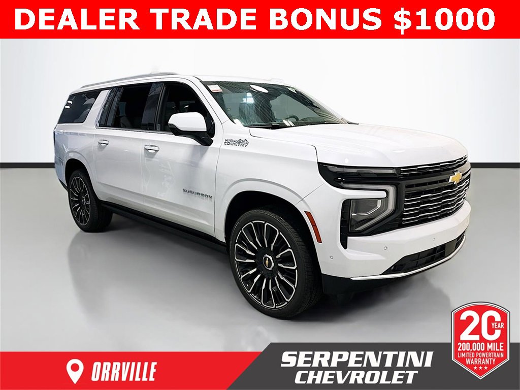 New 2026 Chevrolet Suburban High Country image 1