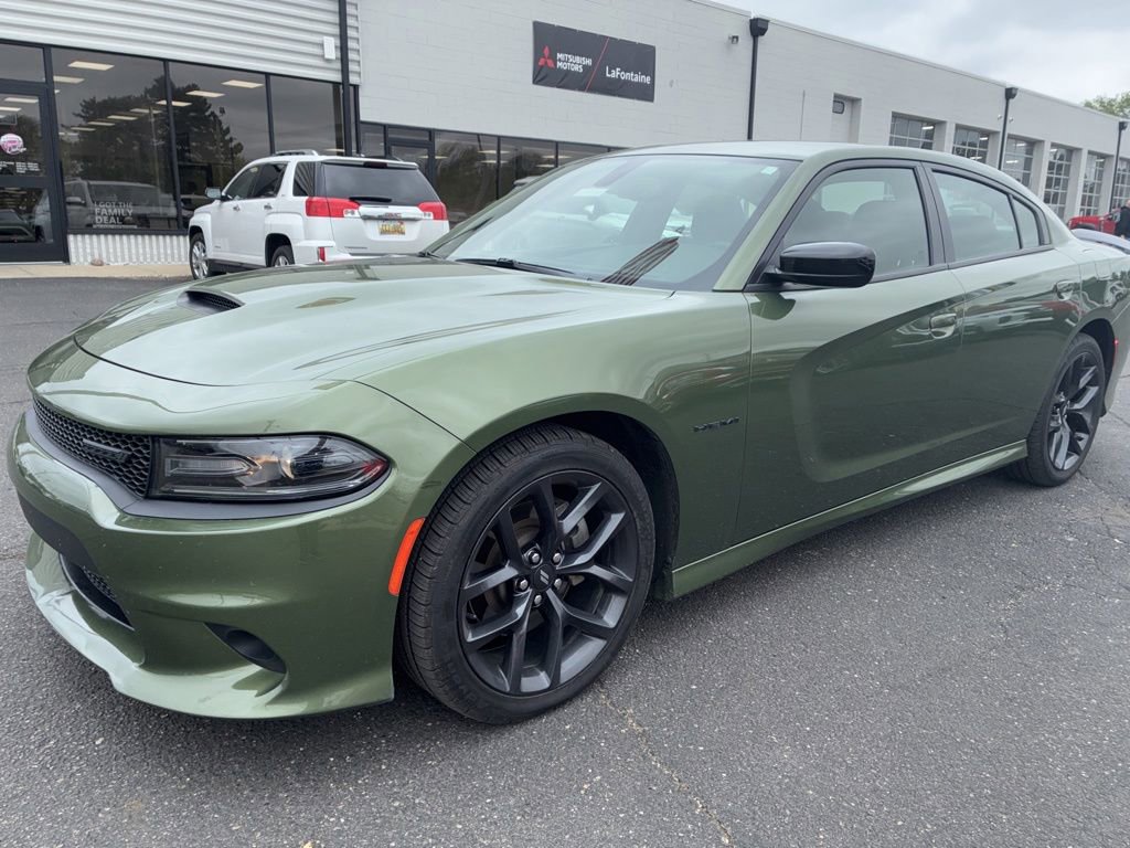 Used 2021 Dodge Charger R/T w/ Blacktop Package RWD image 1