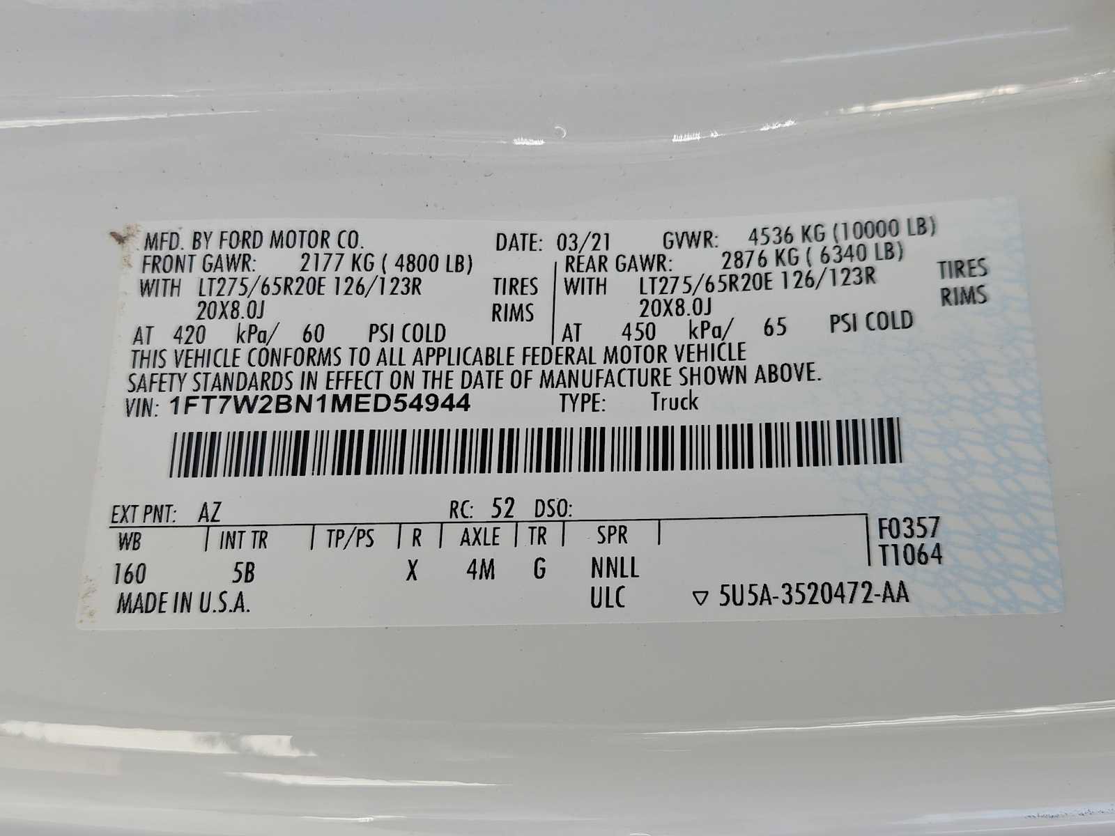 Used 2021 Ford F250 Lariat w/ Lariat Ultimate Package image 31