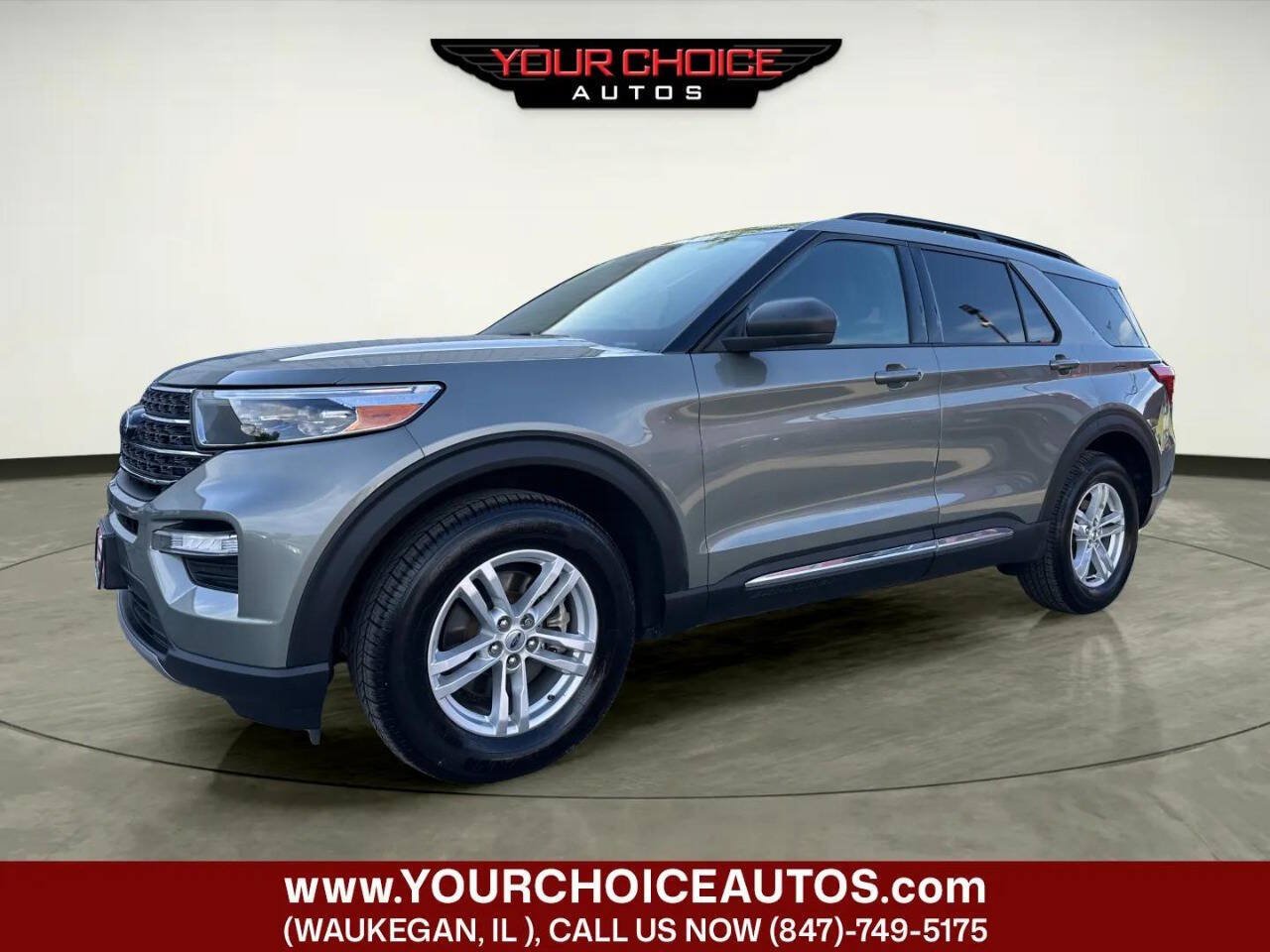 Used 2020 Ford Explorer XLT w/ Equipment Group 202A AWD/4WD image 1