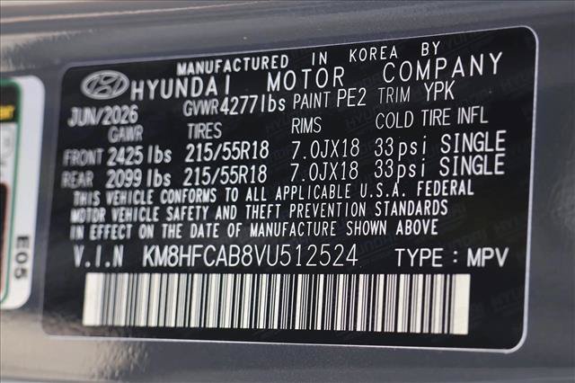 New 2027 Hyundai Kona SEL Sport AWD/4WD image 24