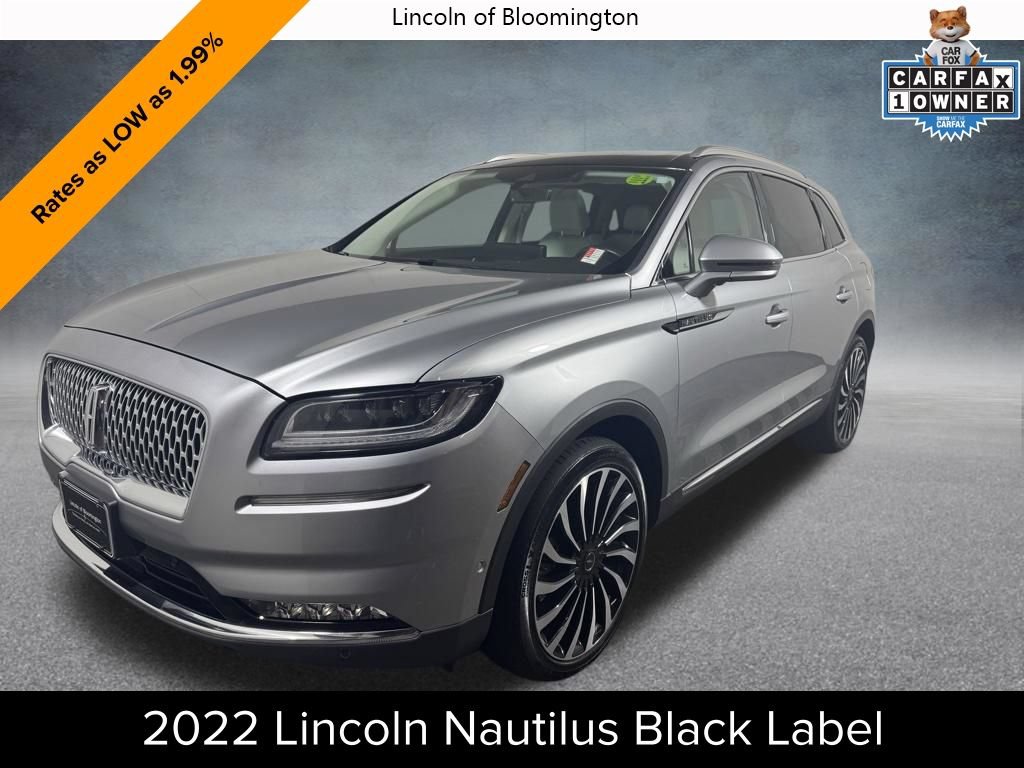 Certified 2022 Lincoln Nautilus Black Label w/ Class II Trailer Tow Package