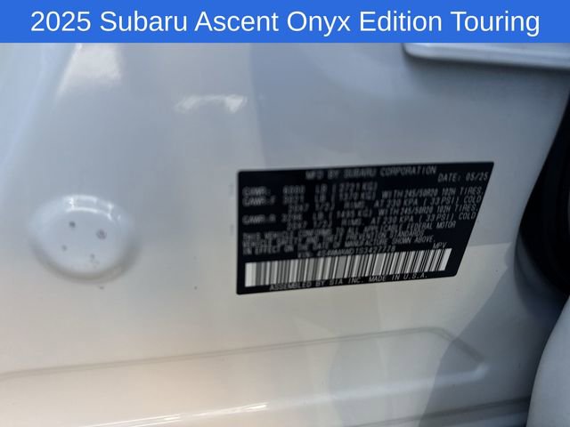 Certified 2025 Subaru Ascent Bronze Edition w/ Onyx Package AWD/4WD image 31