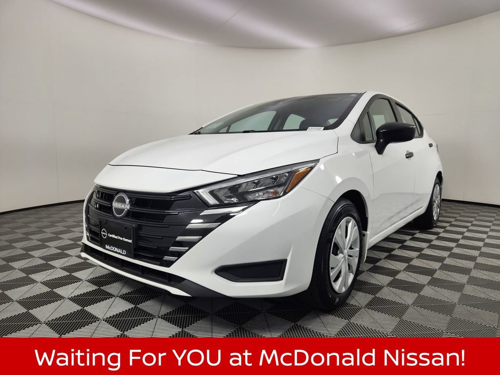 Certified 2025 Nissan Versa S w/ Trunk Package