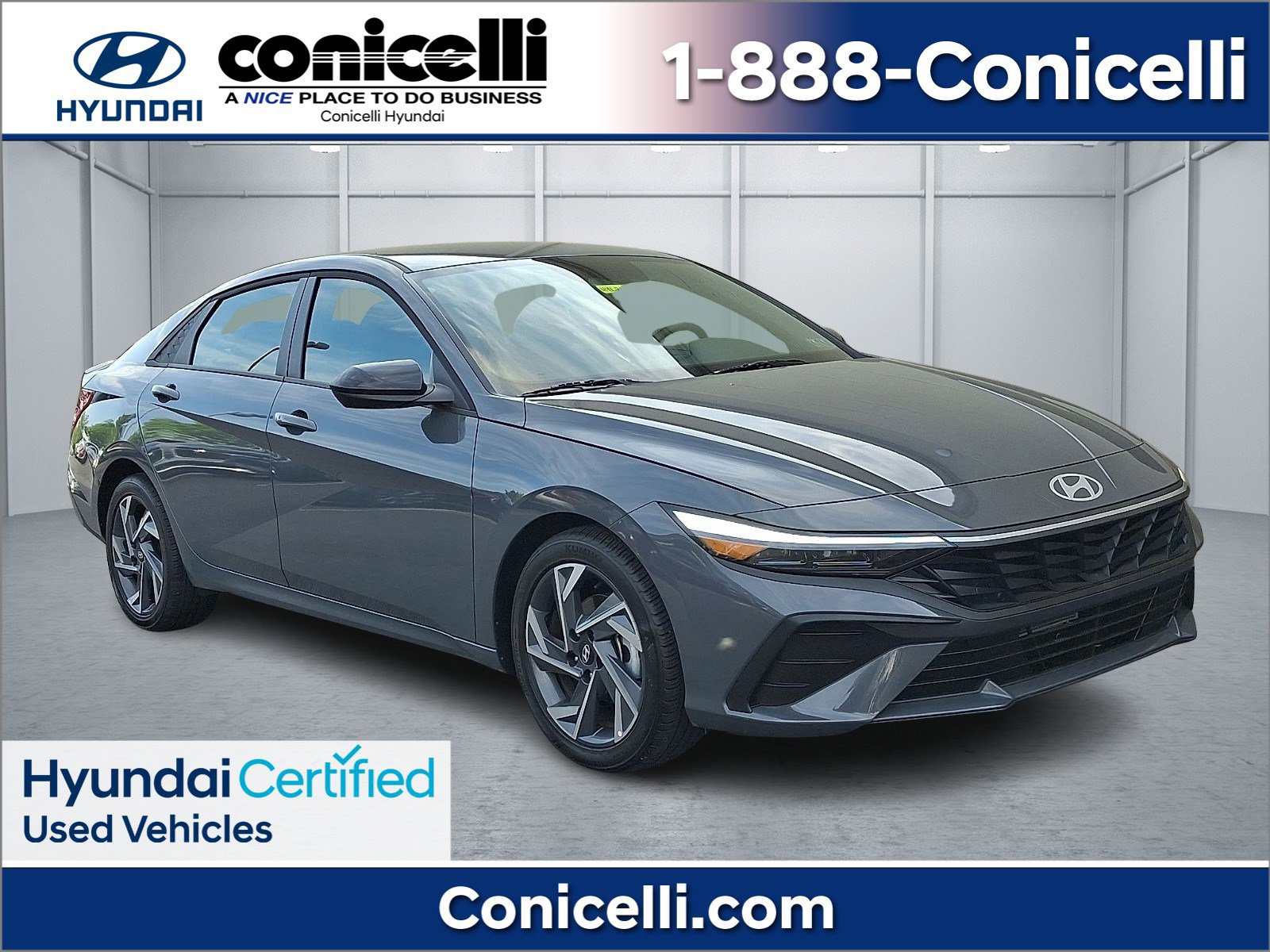 Certified 2025 Hyundai Elantra Sport FWD image 1
