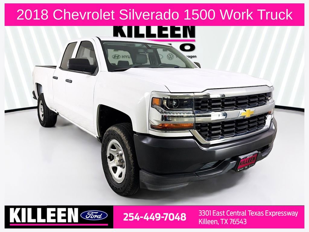 Used 2018 Chevrolet Silverado 1500 W/T w/ Trailering Package