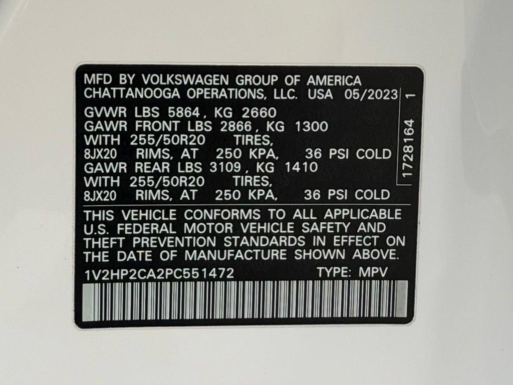 Used 2023 Volkswagen Atlas SE AWD/4WD image 27