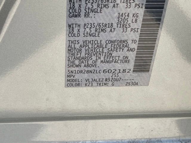 Used 2020 Nissan Pathfinder SV image 34