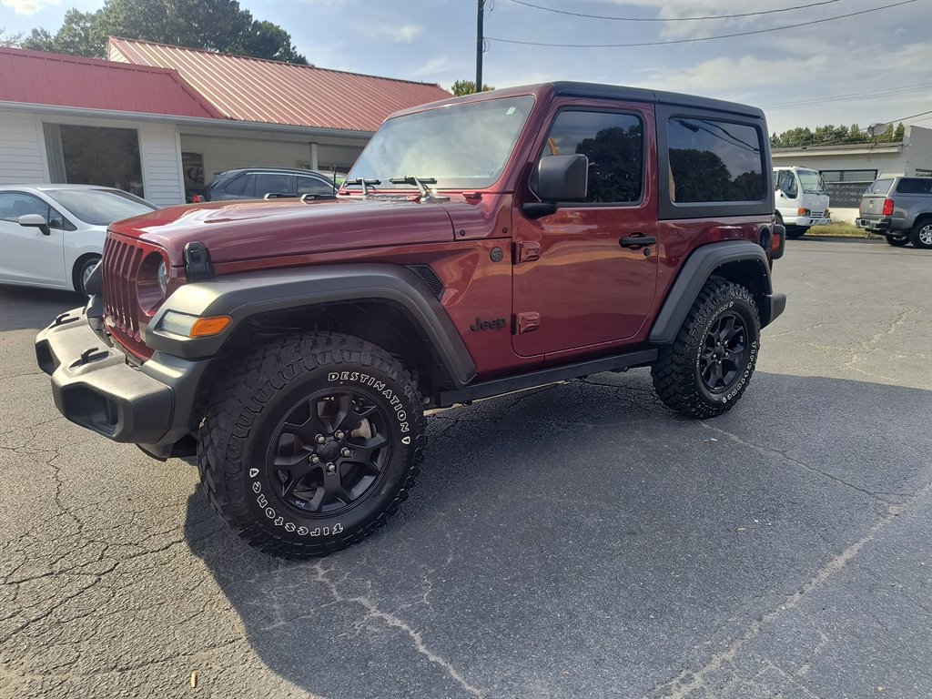 Used 2021 Jeep Wrangler Sport image 1