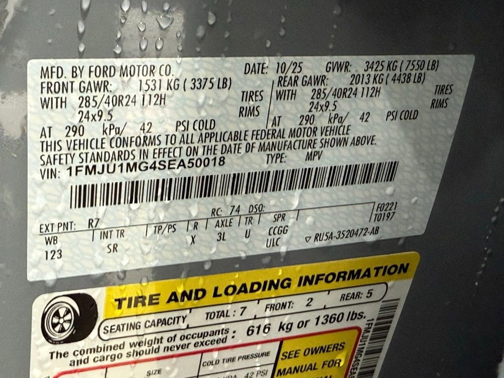 New 2025 Ford Expedition Platinum w/ Platinum Ultimate Package image 54