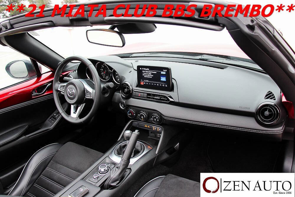 Used 2021 MAZDA MX-5 Miata Club w/ Brembo/BBS Recaro Package image 23