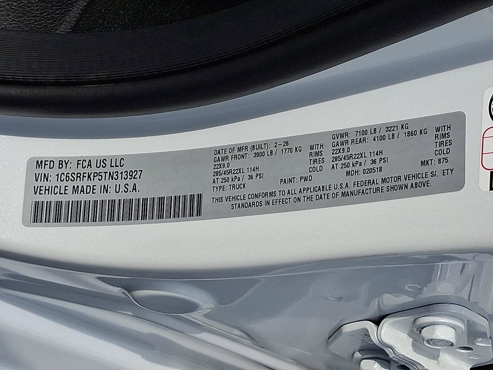 New 2026 RAM 1500 Tungsten w/ Trailer Tow Group image 18