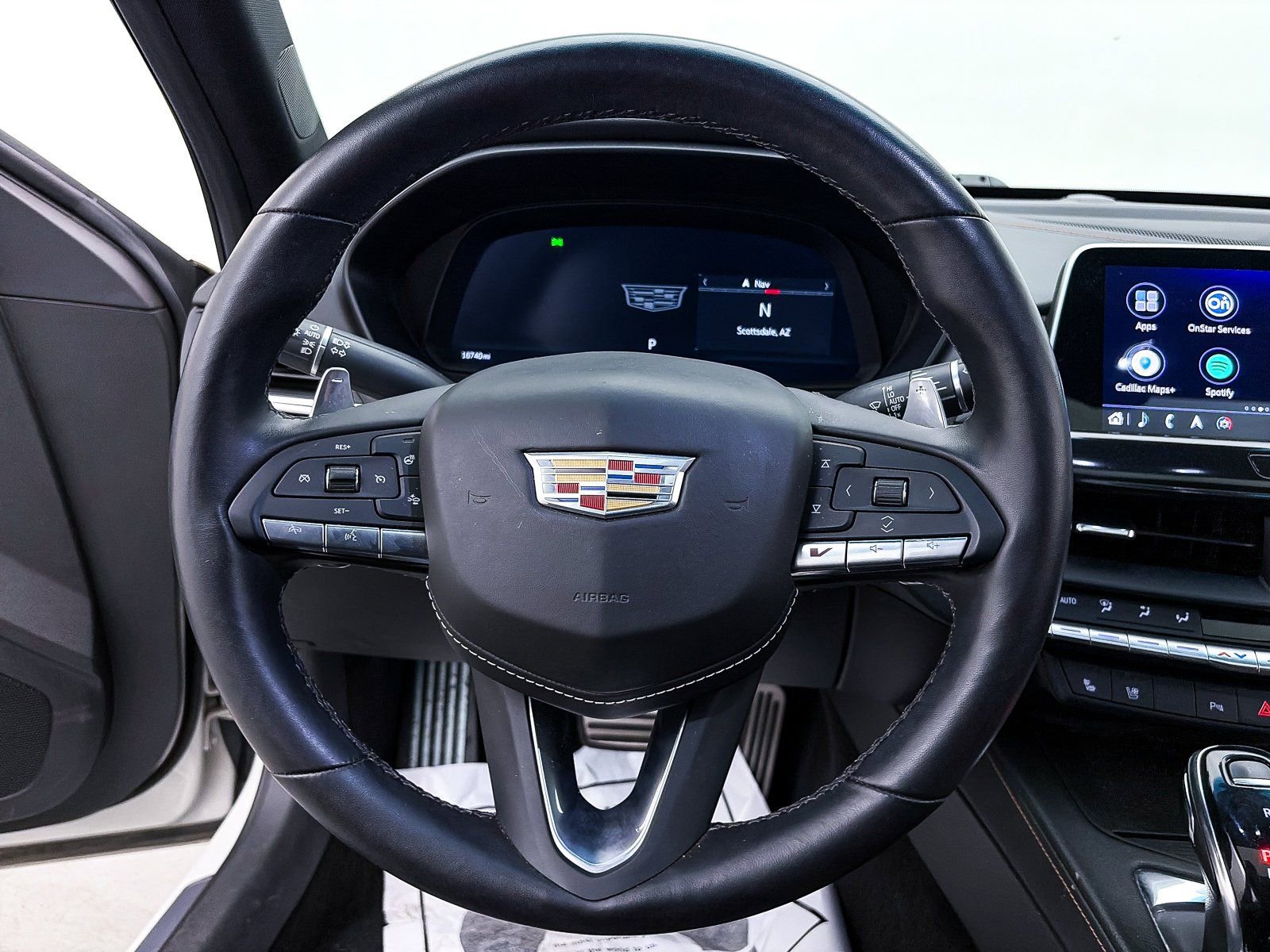 Used 2022 Cadillac CT4 V w/ Navigation Package image 34