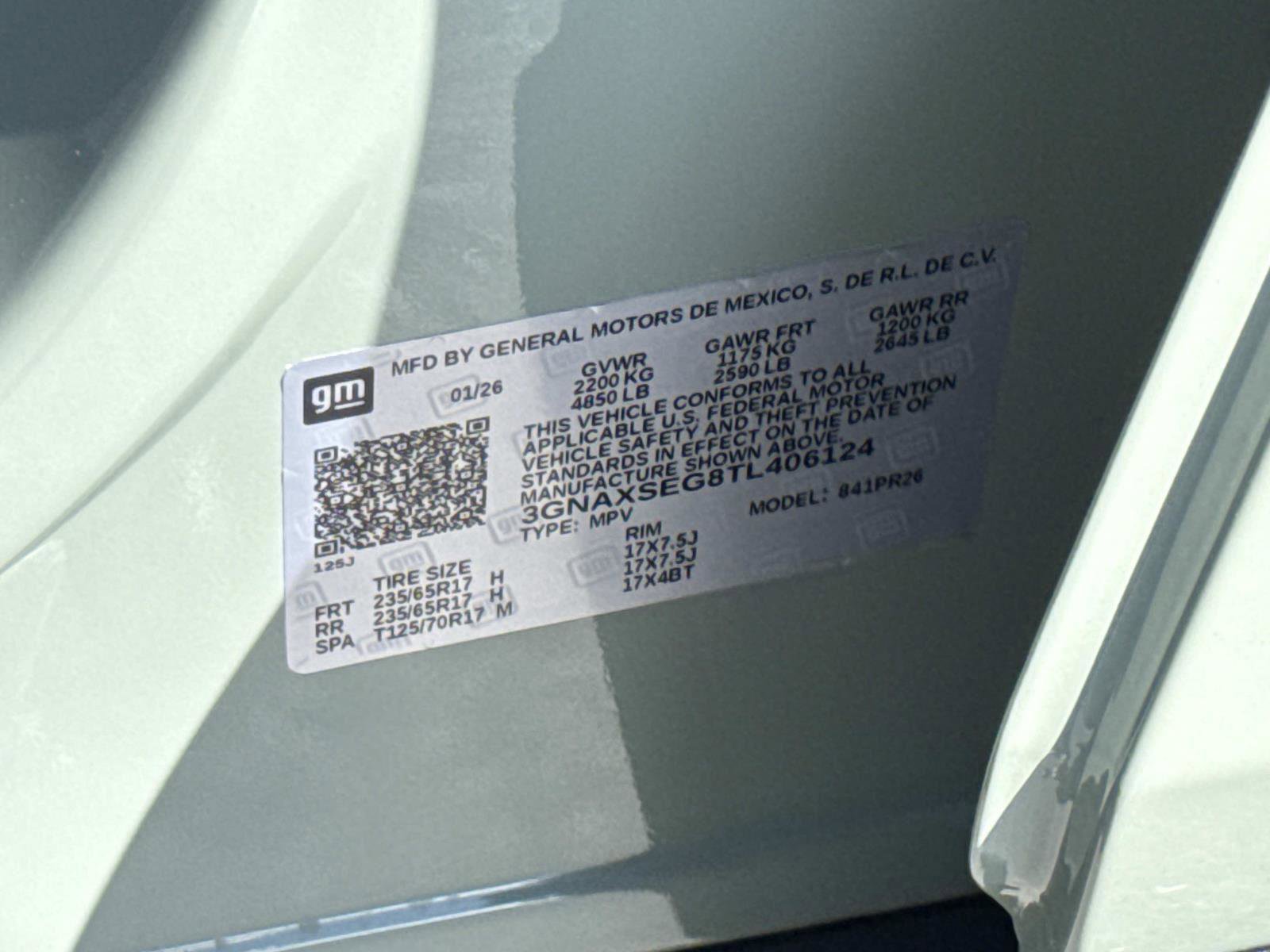 New 2026 Chevrolet Equinox ACTIV w/ Convenience Package III image 18