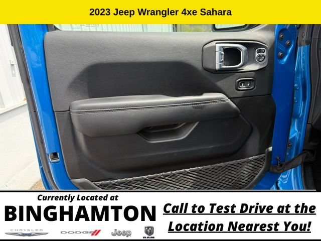 Used 2023 Jeep Wrangler Unlimited Sahara w/ Cold Weather Group AWD/4WD image 11