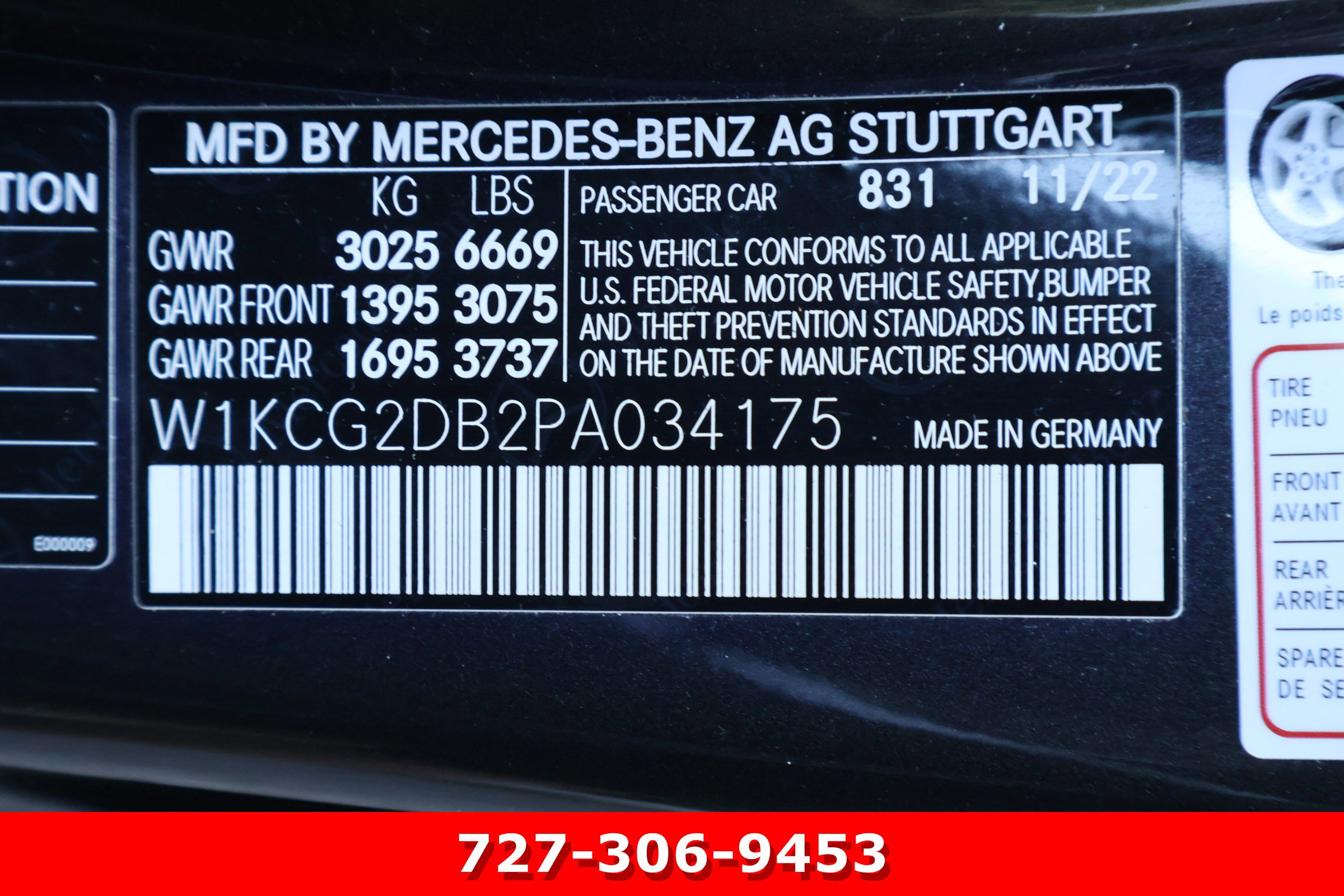 Certified 2023 Mercedes-Benz EQS 450+ Sedan image 29