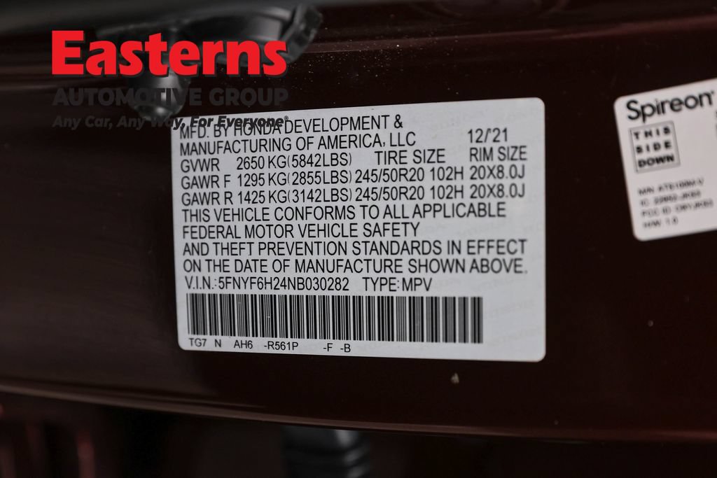 Used 2022 Honda Pilot Special Edition image 36