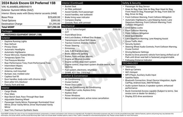 Used 2024 Buick Encore GX Preferred FWD image 2