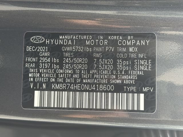 Used 2022 Hyundai Palisade Calligraphy FWD image 39
