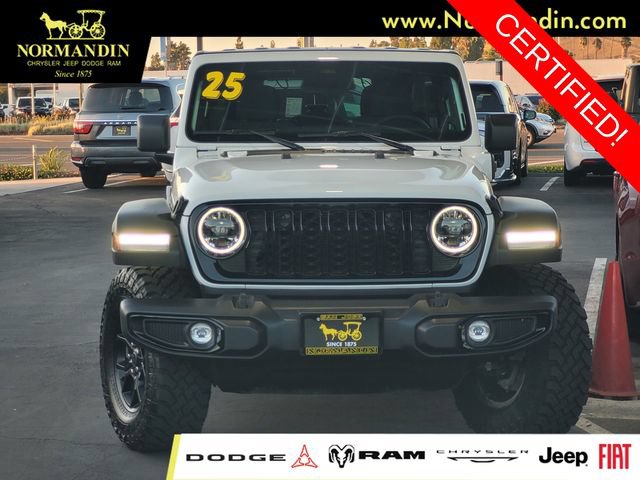 Certified 2025 Jeep Wrangler Unlimited Sport S 4xe AWD/4WD image 2