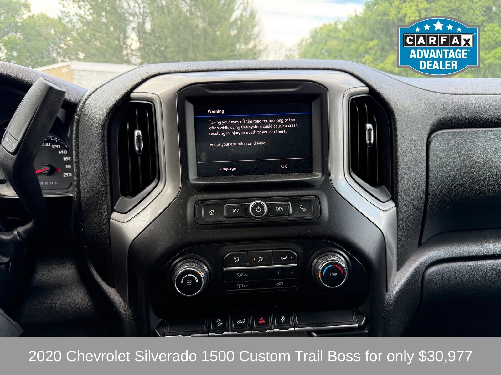 Used 2020 Chevrolet Silverado 1500 Custom Trail Boss w/ Custom Convenience Package AWD/4WD image 12