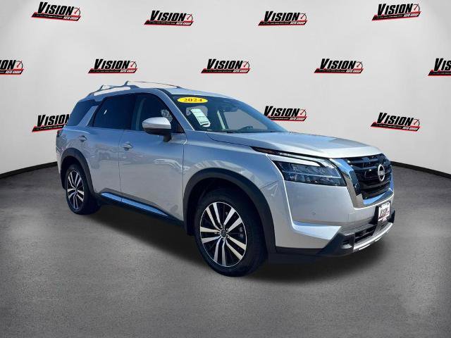 Certified 2024 Nissan Pathfinder Platinum w/ Cargo Package AWD/4WD video 3