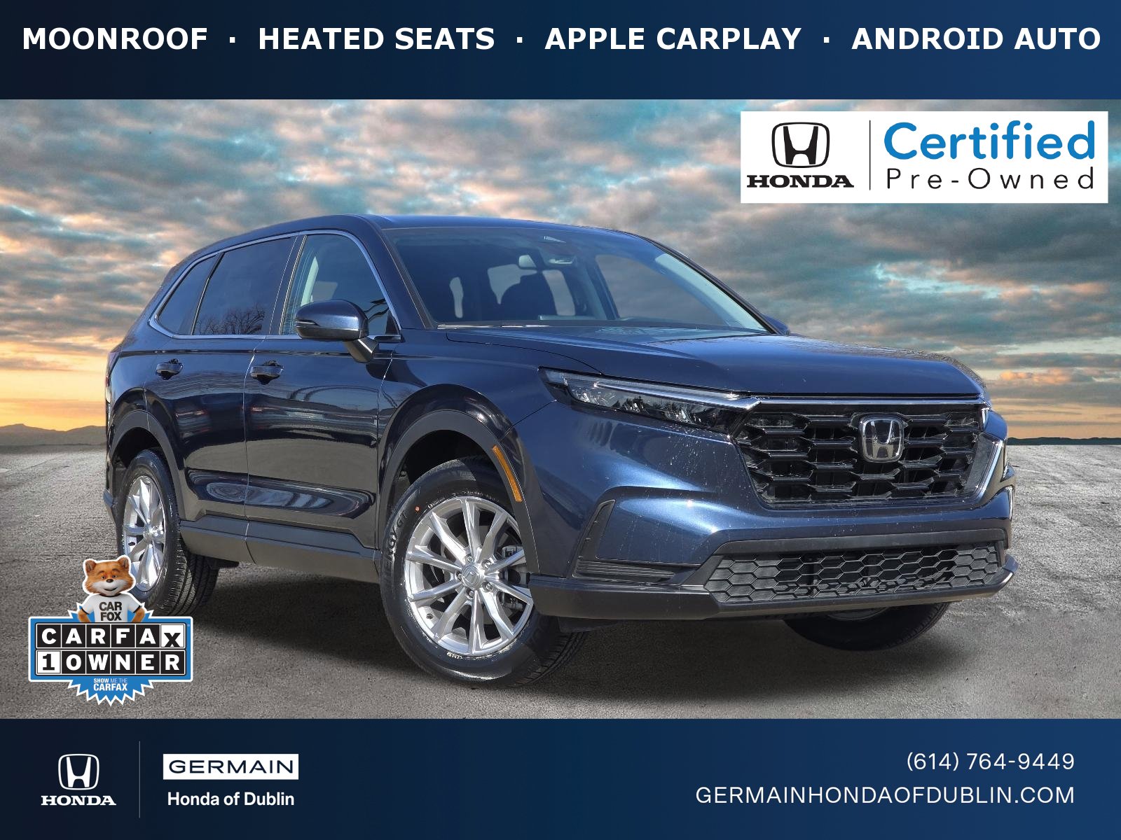 Certified 2024 Honda CR-V EX image 1