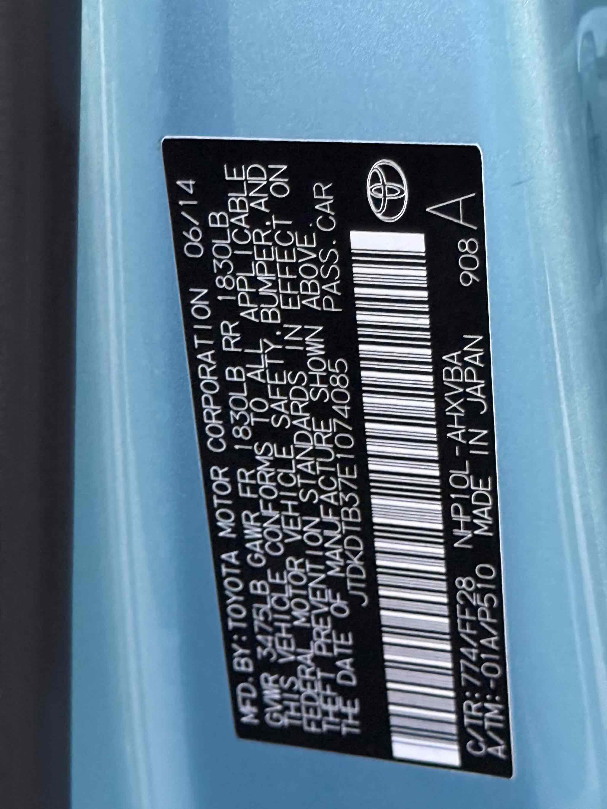 Used 2014 Toyota Prius C Two FWD image 75