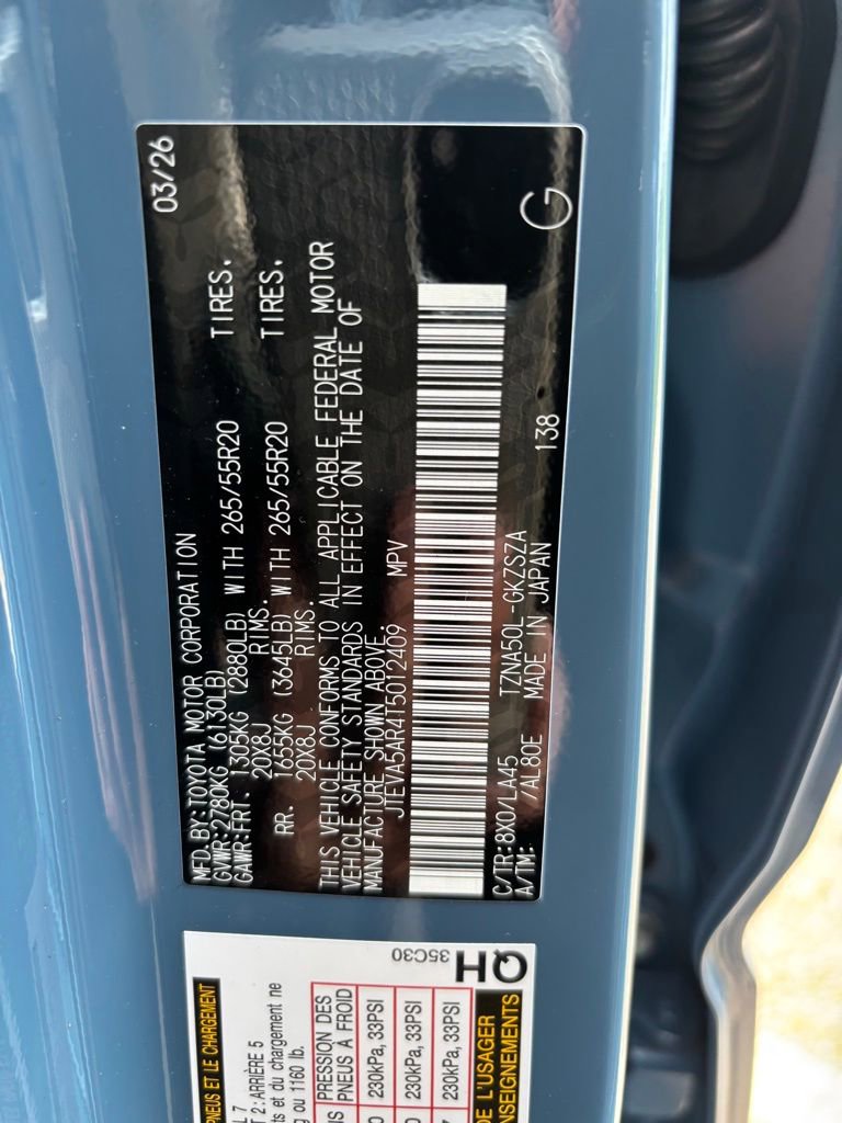 New 2026 Toyota 4Runner Limited RWD image 30