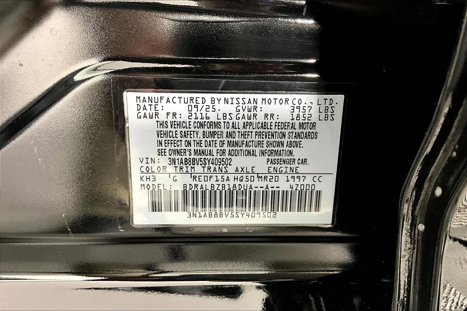 New 2025 Nissan Sentra S FWD image 20