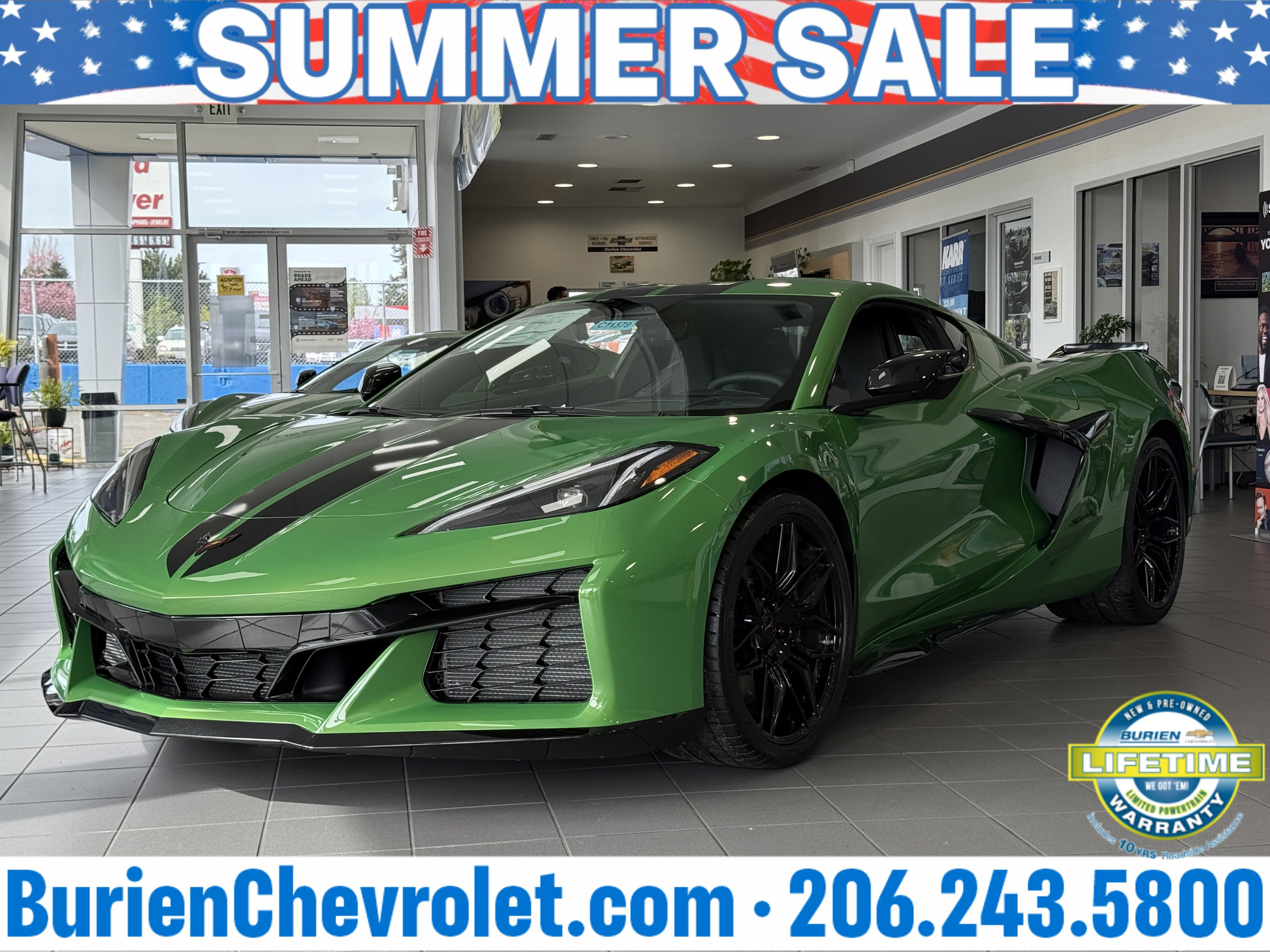 New 2026 Chevrolet Corvette Z06 w/ Battery Protection Package RWD image 1