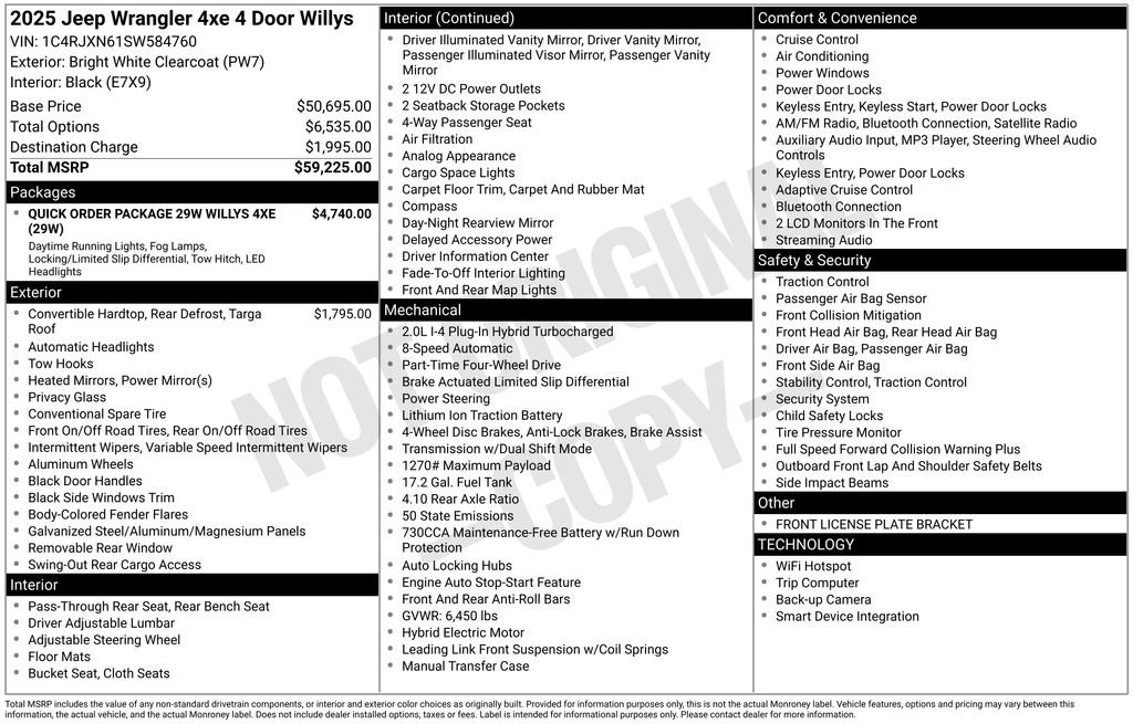 Used 2025 Jeep Wrangler Unlimited Sport S 4xe image 37