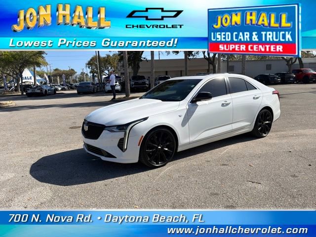 Used 2023 Cadillac CT4 Premium Luxury w/ LPO, ONYX Package RWD image 2