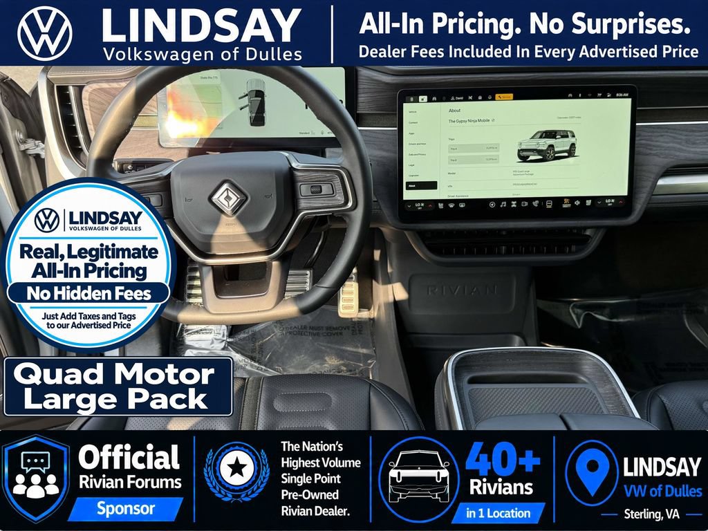 Used 2024 Rivian R1S Adventure Quad AWD/4WD image 13