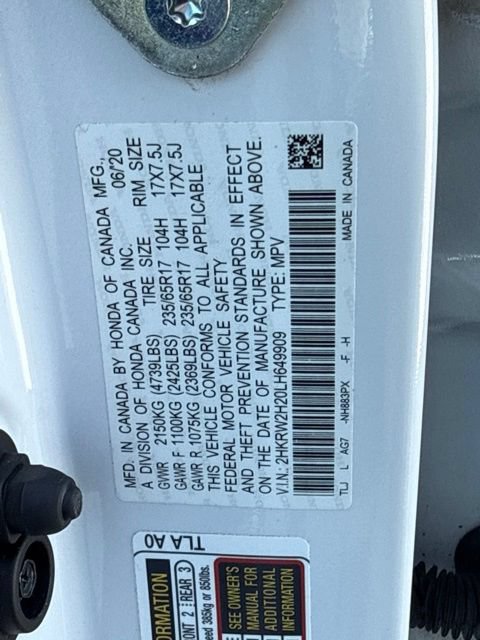 Certified 2020 Honda CR-V LX image 22
