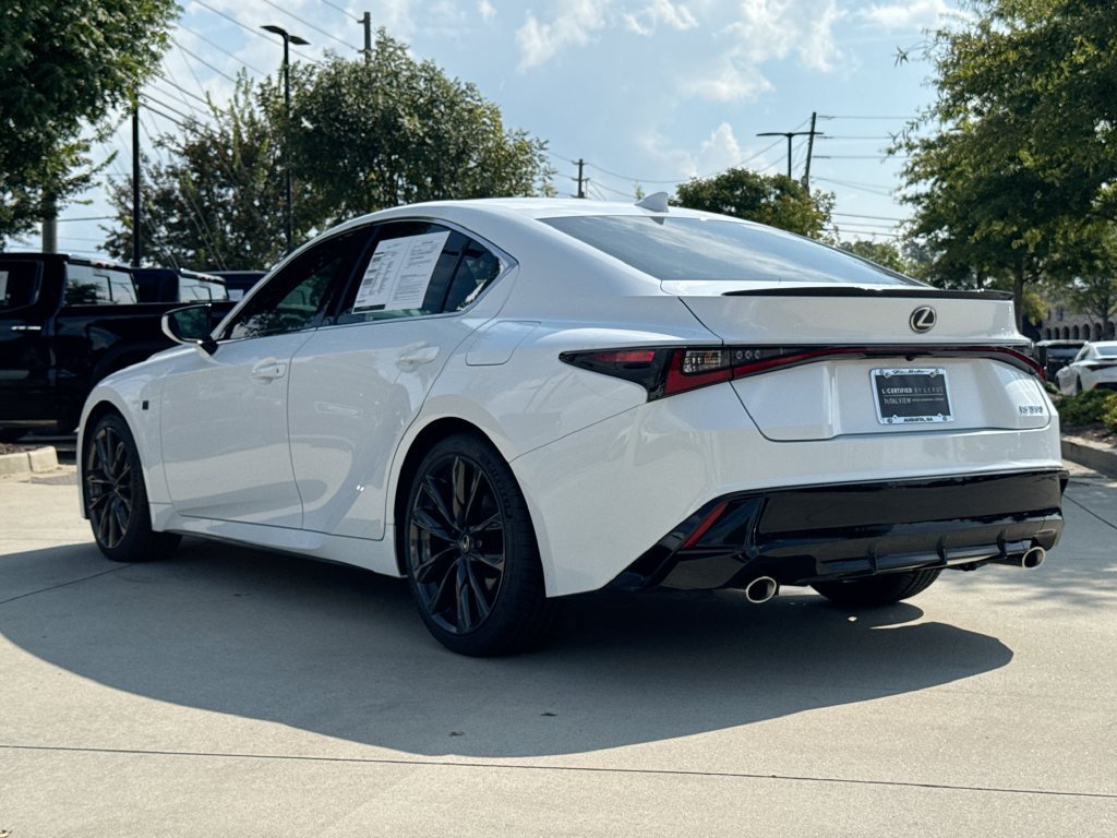 Used 2025 Lexus IS 350 F Sport w/ Accessory Package RWD image 6