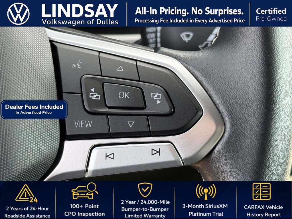 Used 2023 Volkswagen Atlas Cross Sport SE w/ Black Wheel Package AWD/4WD image 23