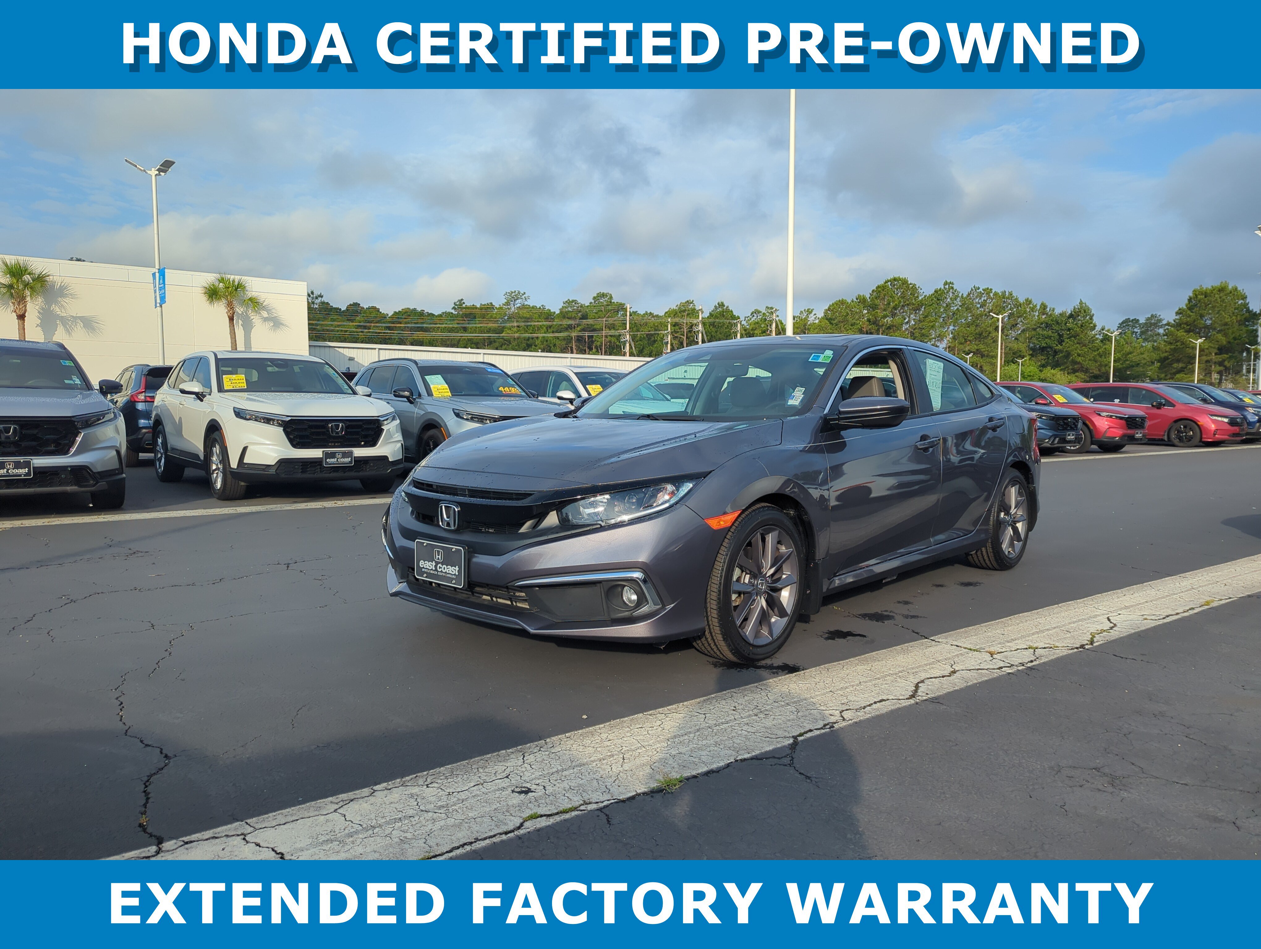Certified 2021 Honda Civic EX-L