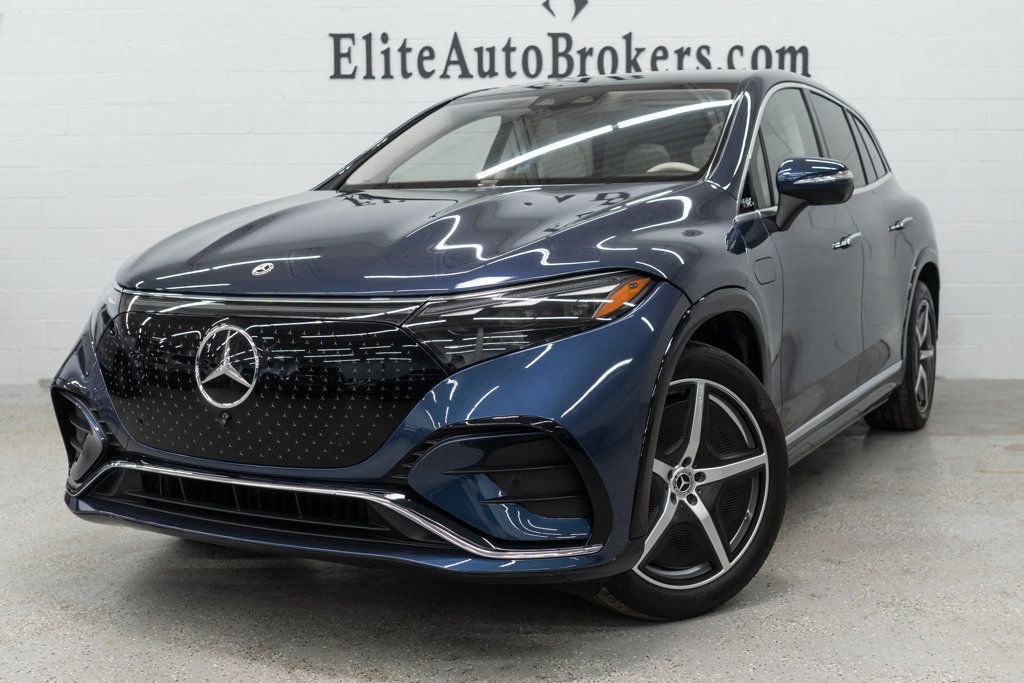 Used 2023 Mercedes-Benz EQS 450+ 4MATIC SUV w/ AMG Line Exterior Package image 56