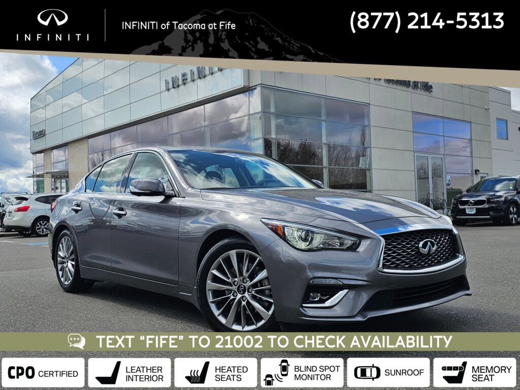 Used 2023 INFINITI Q50 Luxe w/ Cargo Package