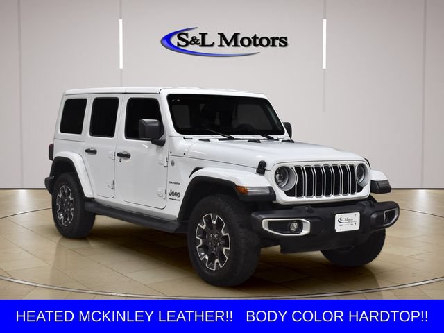 Used 2024 Jeep Wrangler Unlimited Sahara w/ Technology Group