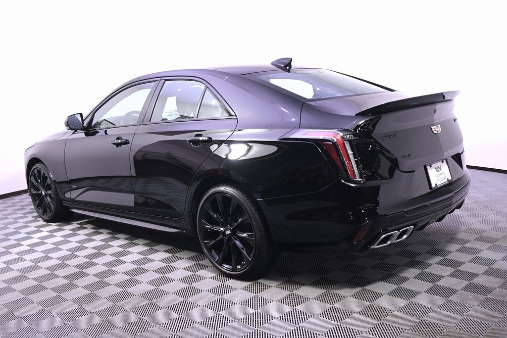 New 2026 Cadillac CT4 V w/ LPO, ONYX Package image 3