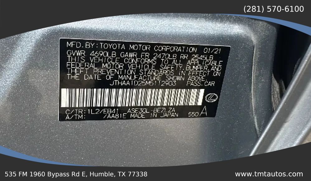 Used 2021 Lexus IS 300 w/ Accessory Package 2 RWD image 16