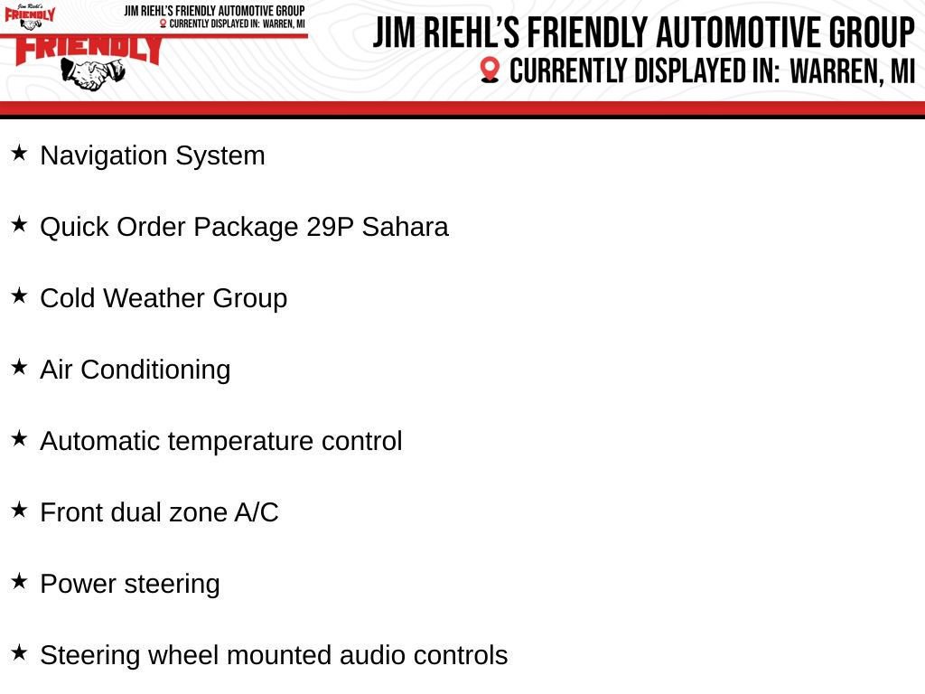 Used 2023 Jeep Wrangler Unlimited Sahara w/ Cold Weather Group