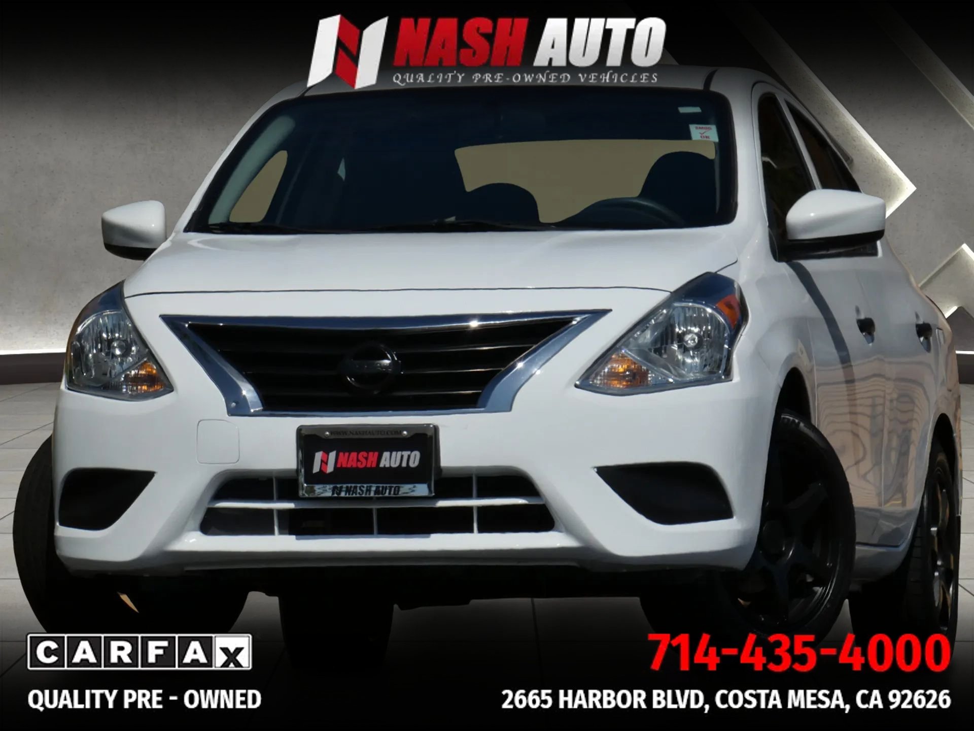 Used 2019 Nissan Versa S Plus FWD image 3