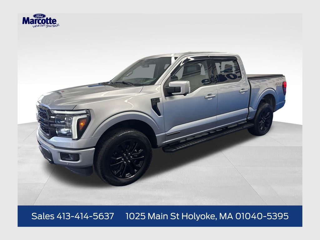 Certified 2025 Ford F150 Lariat w/ Equipment Group 502A High AWD/4WD 360° Tour