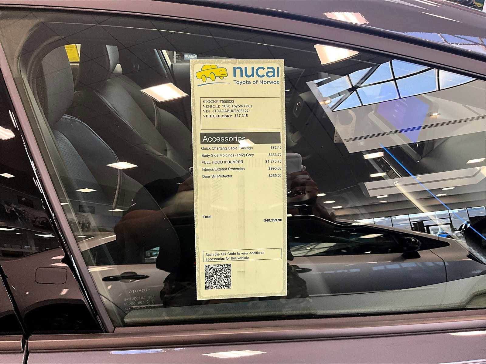 New 2026 Toyota Prius XLE image 18