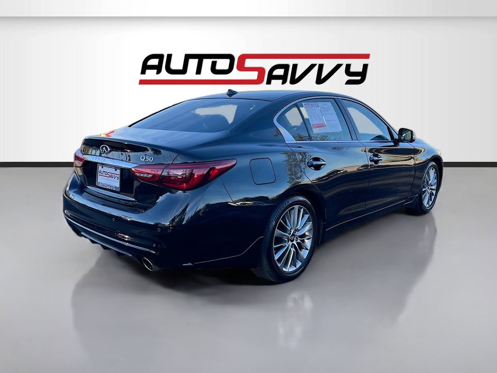Used 2024 INFINITI Q50 Luxe w/ Cargo Package RWD image 7